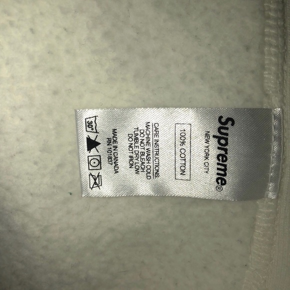 Supreme box logo hoodie fw17